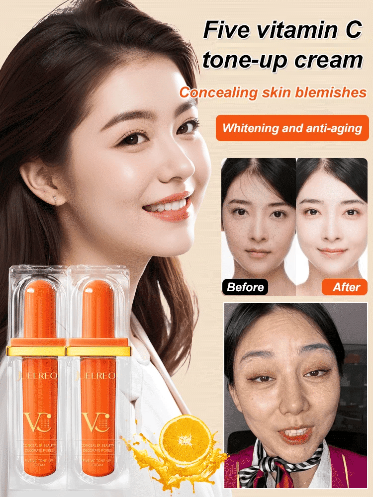 🔥LAST DAY 50%OFF🔥 - Five vitamin C tone-up cream