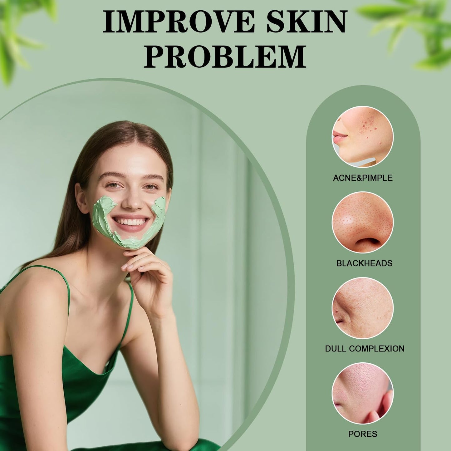 🔥 FLASH SALE🔥DEEP CLEANSE GREEN TEA PLANT CLEANING PASTE