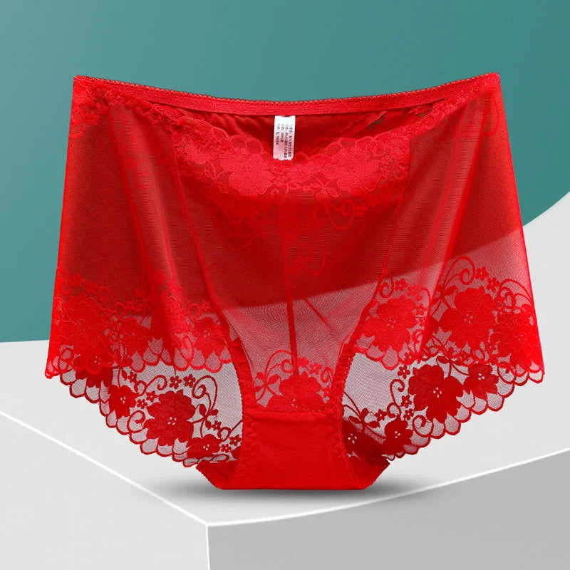 LADIES SILK LACE HANDMADE PANTIES