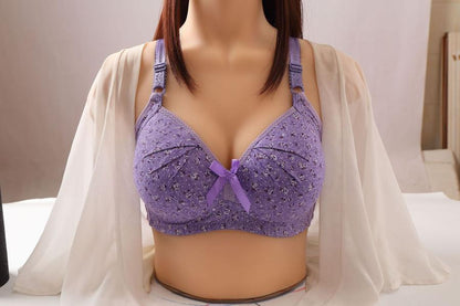 2025 NEW PLUS SIZE BRA WOMEN UNDERWEAR WIRE FREE COMFORT SOFT THIN BREATHABLE