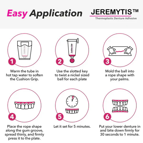 🛡️[Official Brand Store] JEREMYTIS™ Thermoplastic Denture Adhesive (🔥BUY 2 GET 1 FREE🔥)