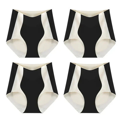 COLOR BLOCK TRACELESS HIP LIFTING SHAPING PANTIES