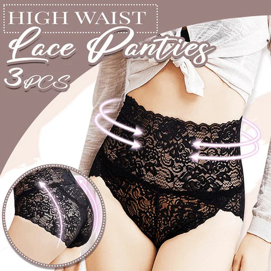 SEXY HIGH WAIST PRETTY LACE PANTIES
