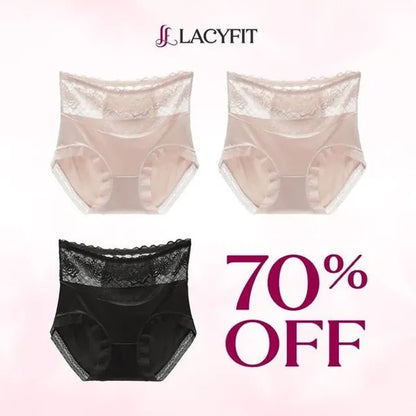 LacyFit 💖Last Day 70% OFF✨⛱️#1 Free Shipping🏆- Silky Comfort High Waist Hiplift Panties
