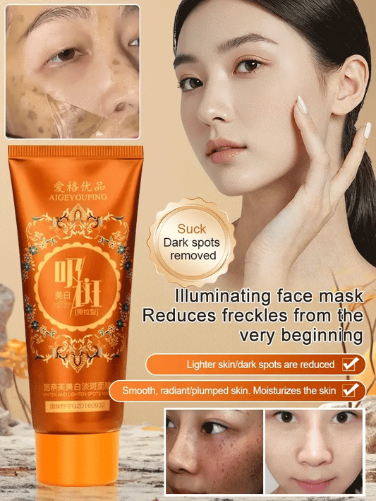 Brightening and Whitening Spot-Removing Face Mask