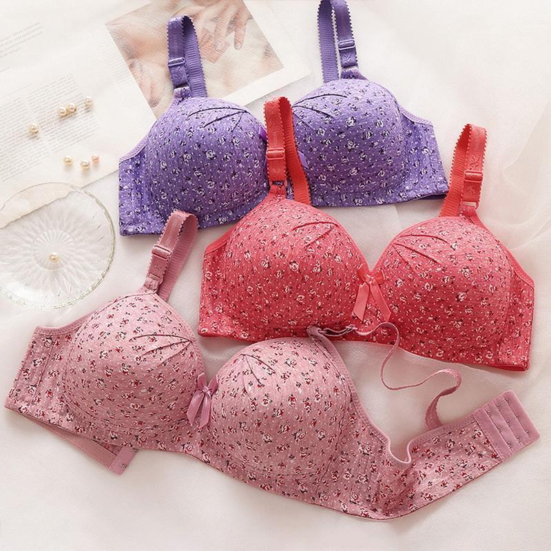 2025 NEW PLUS SIZE BRA WOMEN UNDERWEAR WIRE FREE COMFORT SOFT THIN BREATHABLE