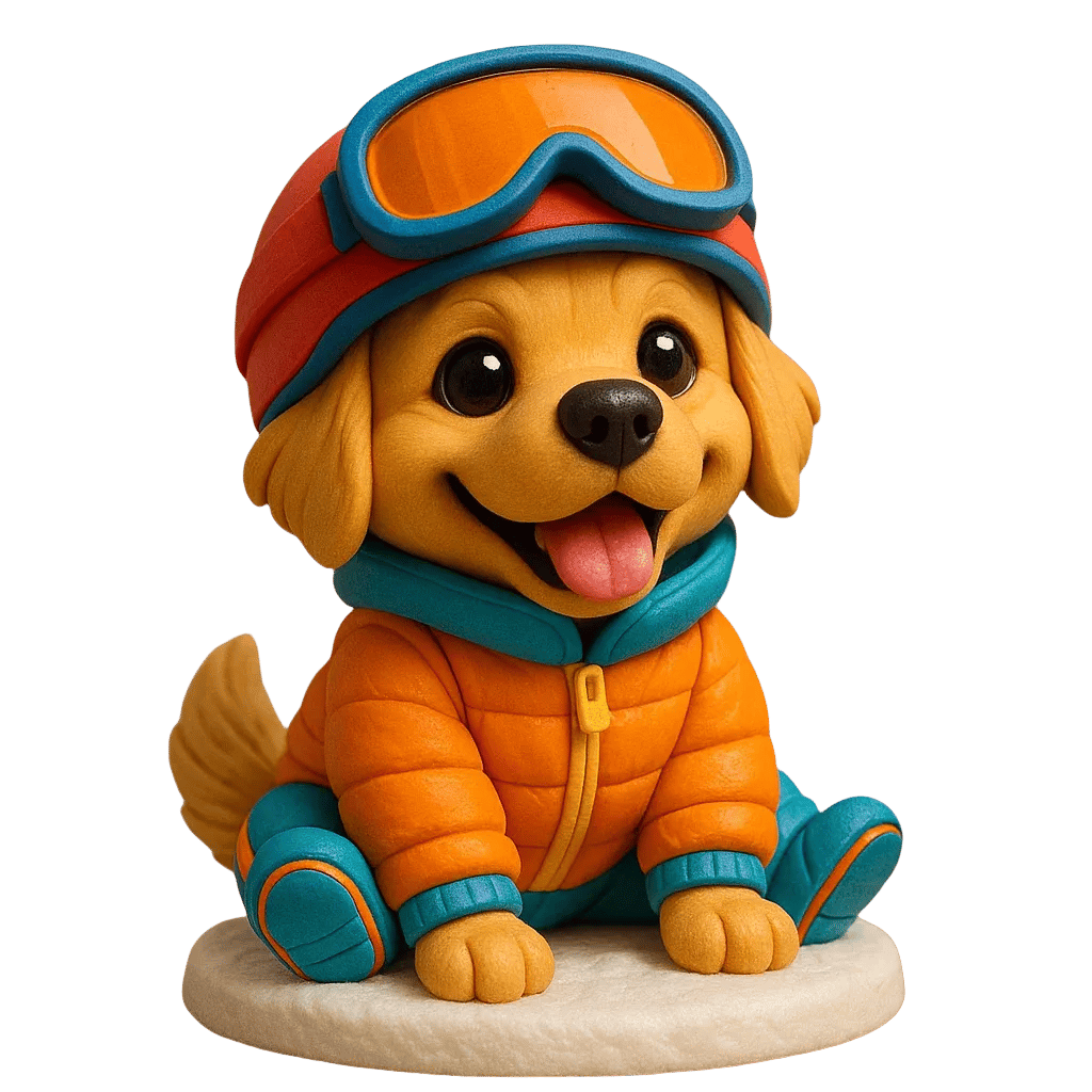 Fun Golden Retriever Advent Calendar 2025