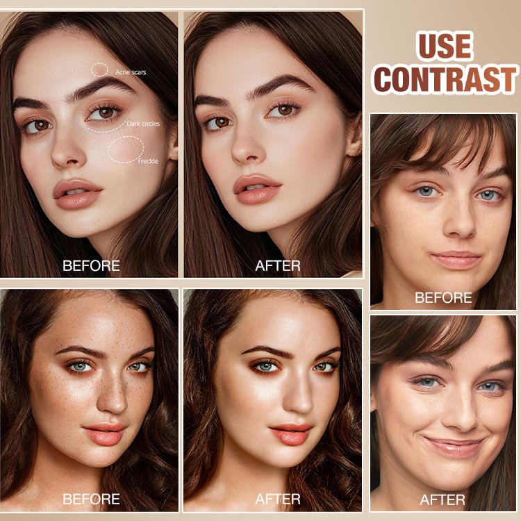 2025 Update Korean Design Anti-wrinkle Flawless Eraser Foundation Stick