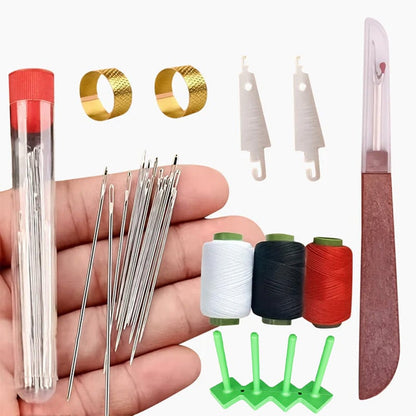 All-in-One 37 Pcs Sewing Kit🧵Fix Anything, Anytime + Portable & Beginner-Friendly! ✨