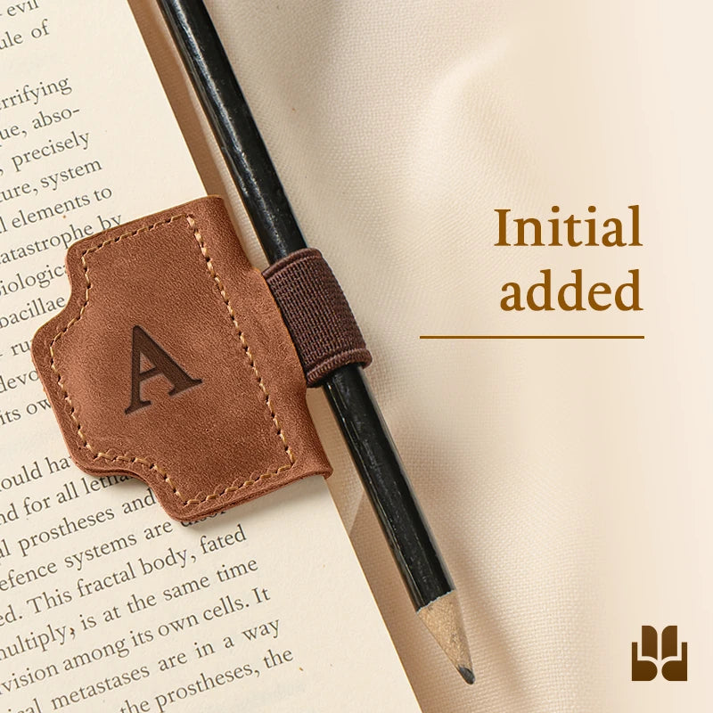 BygoneMark - Personalized Magnetic Leather Pen Holder Bookmark - 🔥LAST DAY 70% OFF🔥