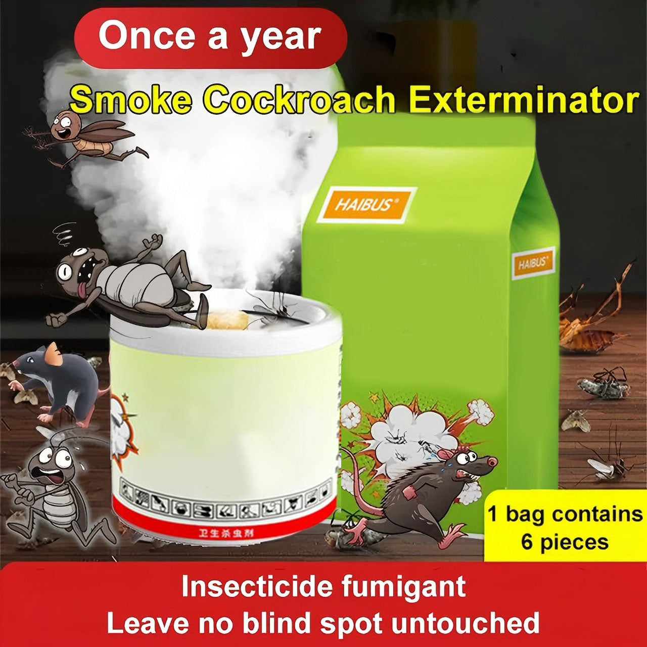 🐜Insecticide Fumigant🚫 - Eco-Safe Pest Eliminator🌍