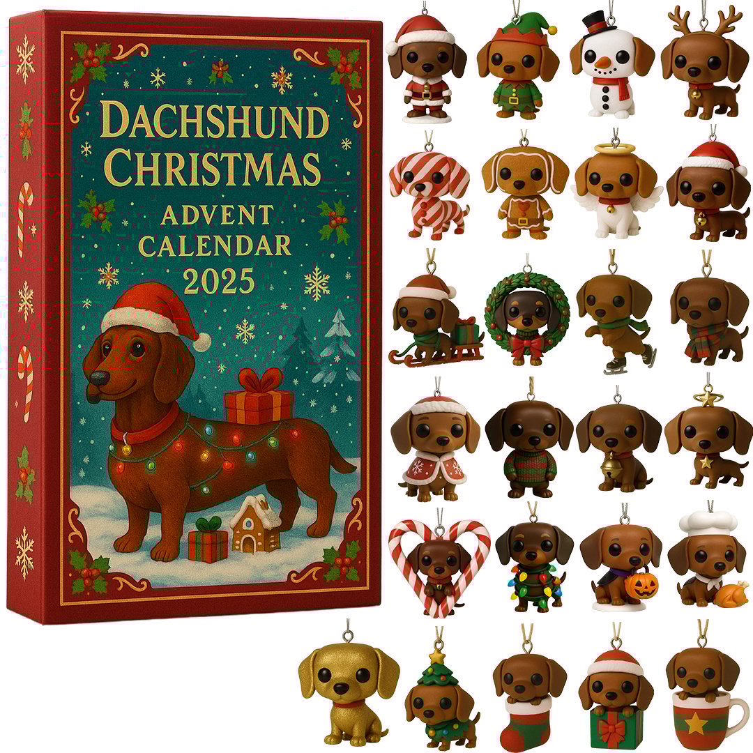 🎄Dachshund Christmas Advent Calendar 2025🐾🐶