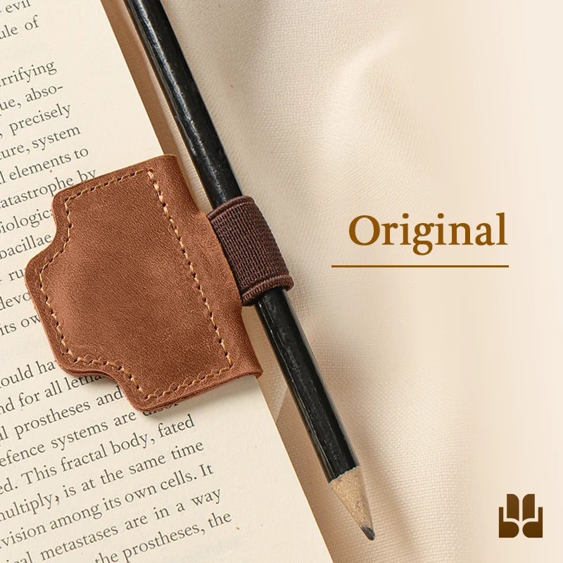 BygoneMark - Personalized Magnetic Leather Pen Holder Bookmark - 🔥LAST DAY 70% OFF🔥