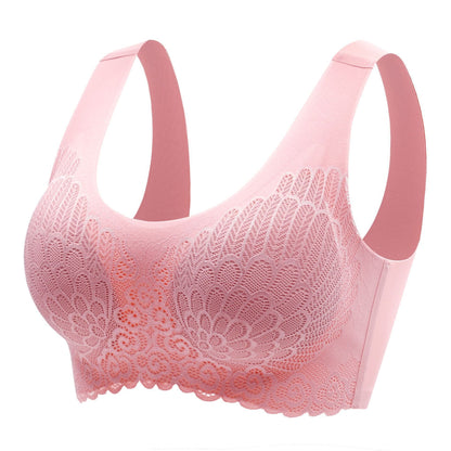 Latex 4.0 Graceful Anti saggy Breathable Lace Bra
