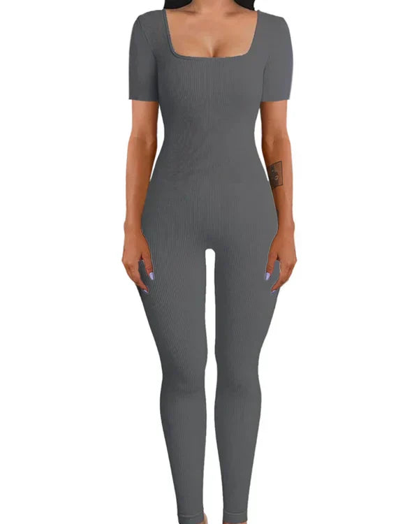 Jumpsuit with Tummy ControlPanel