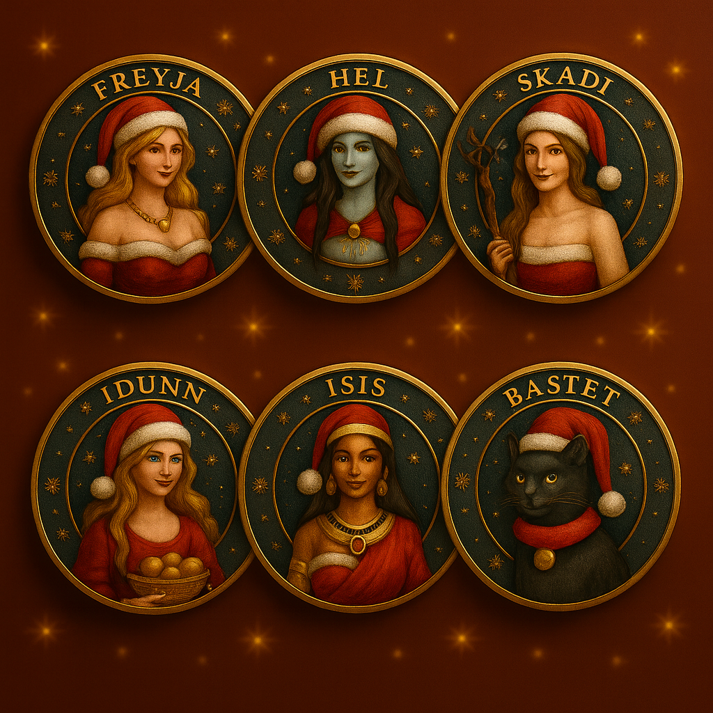 ✨Mythic Advent – 🎄24 Days of Goddesses🎁