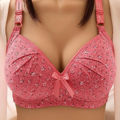 2025 NEW PLUS SIZE BRA WOMEN UNDERWEAR WIRE FREE COMFORT SOFT THIN BREATHABLE