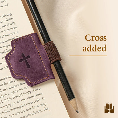 BygoneMark - Personalized Magnetic Leather Pen Holder Bookmark - 🔥LAST DAY 70% OFF🔥