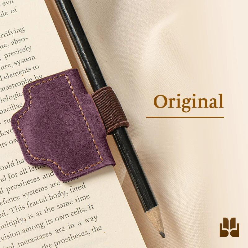 BygoneMark - Personalized Magnetic Leather Pen Holder Bookmark - 🔥LAST DAY 70% OFF🔥