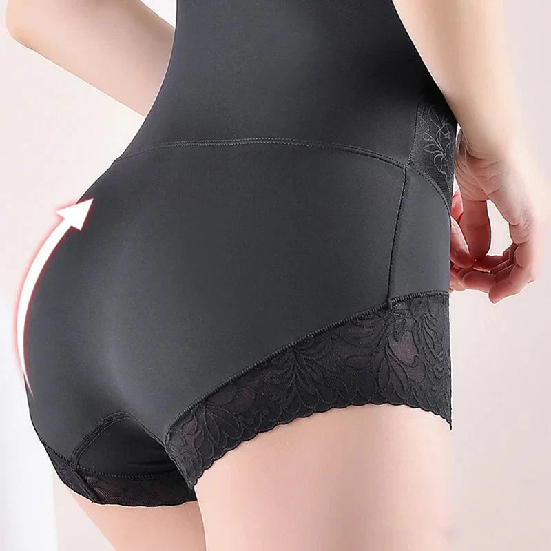 WOMENS BUTT LIFTING TUMMY CONTROL HIGH WAIST PANTIES