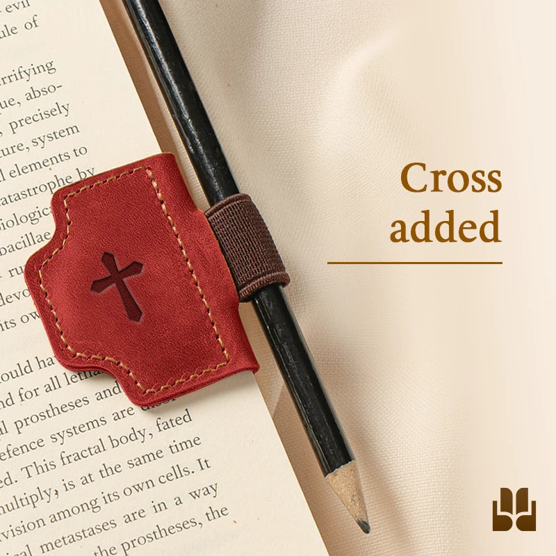 BygoneMark - Personalized Magnetic Leather Pen Holder Bookmark - 🔥LAST DAY 70% OFF🔥