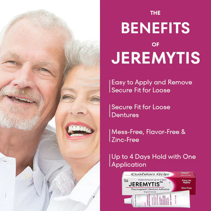 🛡️[Official Brand Store] JEREMYTIS™ Thermoplastic Denture Adhesive (🔥BUY 2 GET 1 FREE🔥)