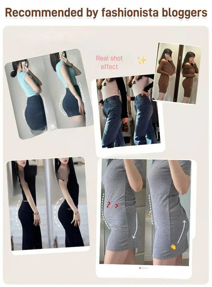 HIGH WAISTED TUMMY TUCK HIP LIFTING NO TRACE WORMWOOD ANTIBACTERIAL PANTIES