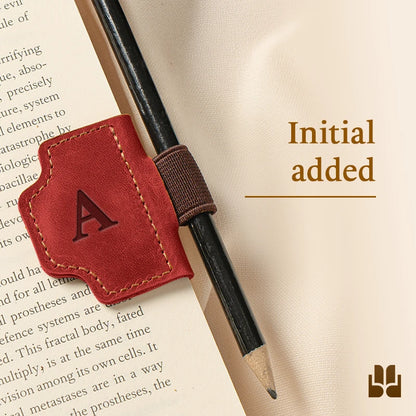 BygoneMark - Personalized Magnetic Leather Pen Holder Bookmark - 🔥LAST DAY 70% OFF🔥