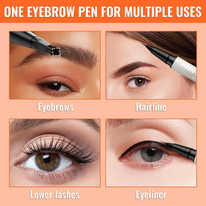 🔥BUY 1 GET 1 FREE🔥🌟 Achieve Perfect Brows – ✨ 4D Brow Pen – For Natural, All-Day Eyebrow & Eyeliner Perfection! 💁‍♀