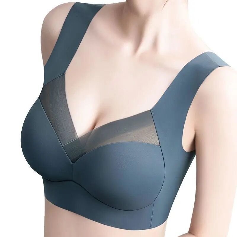 Plus Size Seamless Push Up Wireless Bras