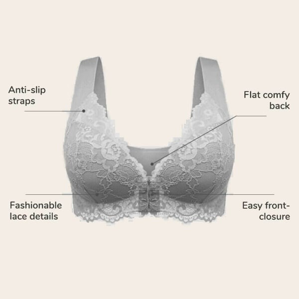 Front Closure 5D Shaping Push Up Bra