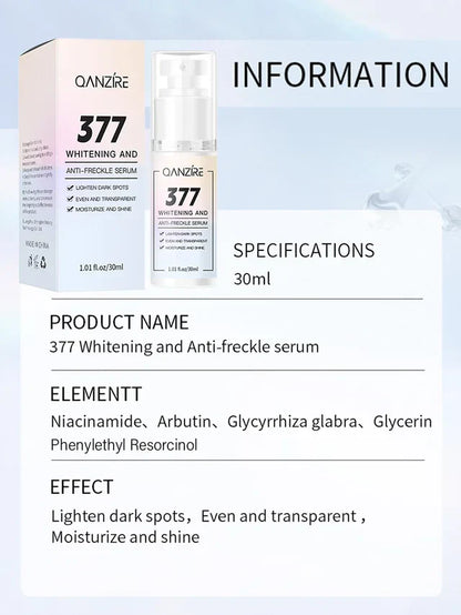 377 WHITENING AND SPOT FADING SERUM