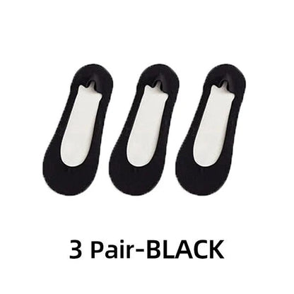 2022 Invisible Non-slip Ice Silk Socks