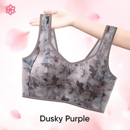 Ice Silk Lace Cooling Comfort Bra