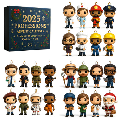 🌲Christmas Gift--Professions Advent Calendar 2025👩‍⚕️