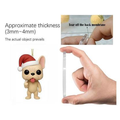 🌲Christmas Gift--2025 Funny French Bulldog Advent Calendar