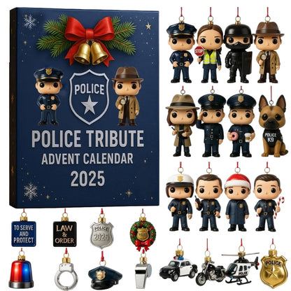 🌲Christmas Gift--Police Tribute Advent Calendar 2025🎁