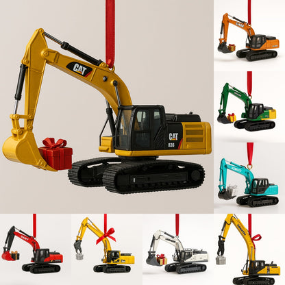 🌲Christmas Gift--Heavy Equipment Advent Calendar 2025 · 24 Die-cast Machines