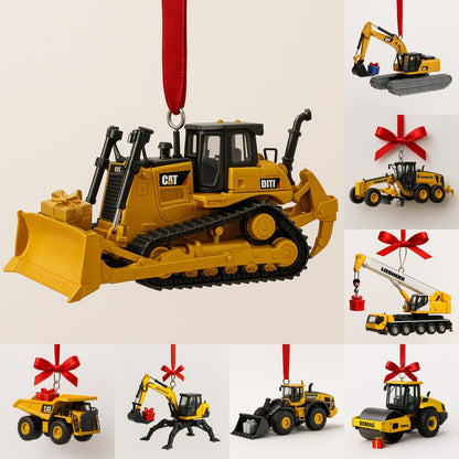 🌲Christmas Gift--Heavy Equipment Advent Calendar 2025 · 24 Die-cast Machines