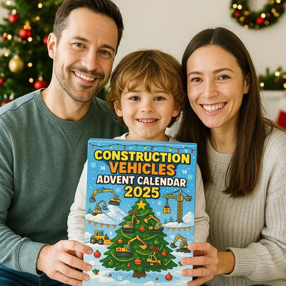 🎄Early Christmas Sale 49%🎁Construction Vehicles Advent Calendar 2025