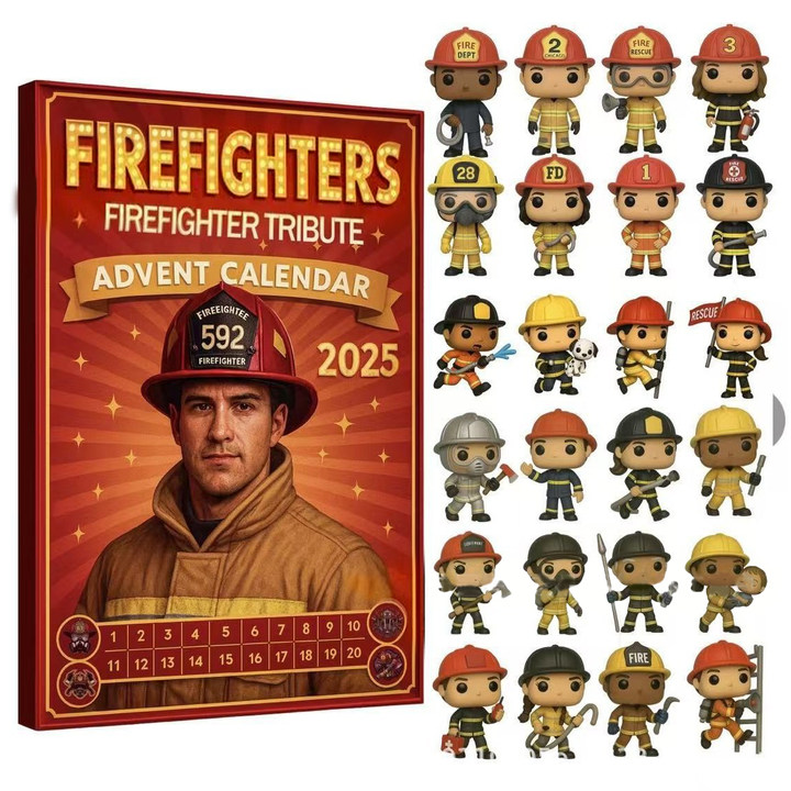 FIREFIGHTERS FIREFIGHTER TRIBUTE ADVENT CALENDAR 2025