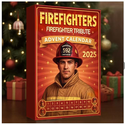 FIREFIGHTERS FIREFIGHTER TRIBUTE ADVENT CALENDAR 2025