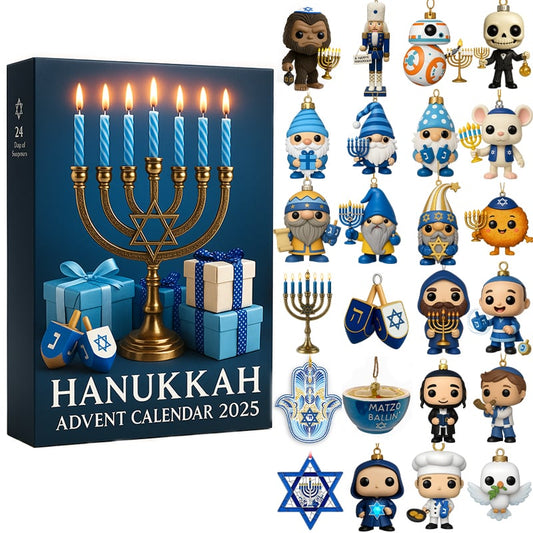 🔥LAST DAY 50% OFF -✨Hanukkah Advent Calendar 2025