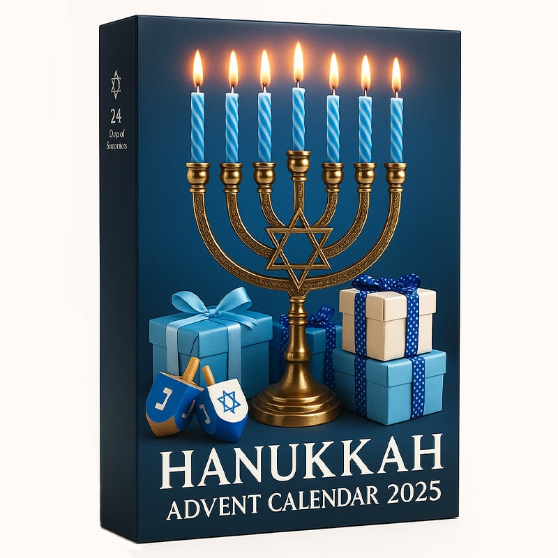 🔥LAST DAY 50% OFF -✨Hanukkah Advent Calendar 2025
