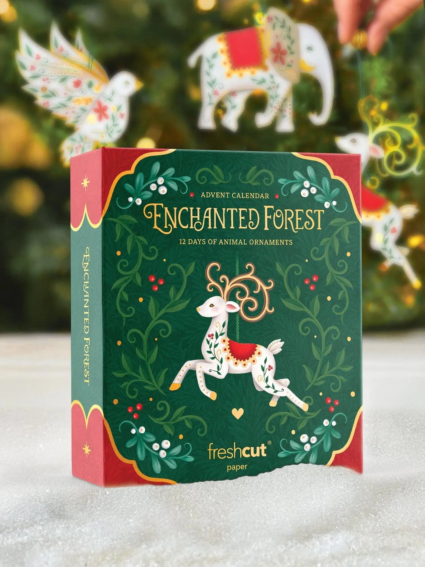 🔥Original Design💞🎄12 Days of Enchanted Forest Ornaments Advent Calendar