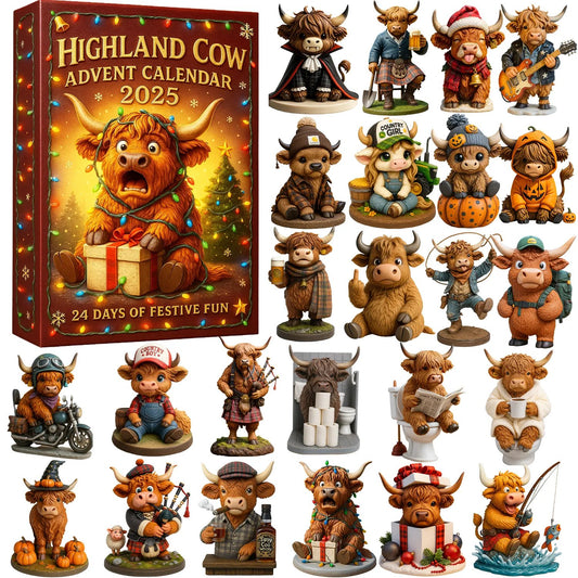 🎄🐮Highland Cow Advent Calendar 2025
