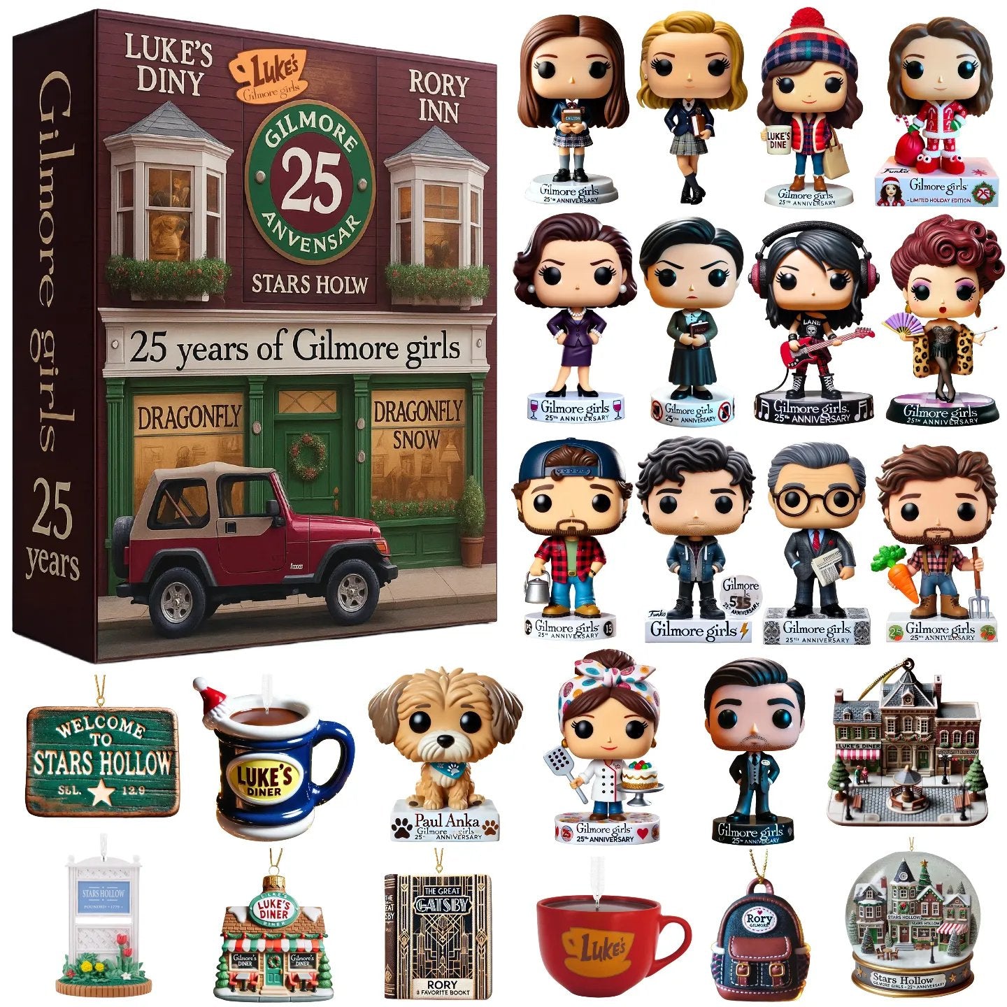🎄Gilmore Girls 25th Anniversary Advent Calendar