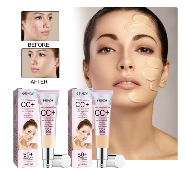 CC+ Cream Illumination SPF50 w/ Luxe Brush Makeup
