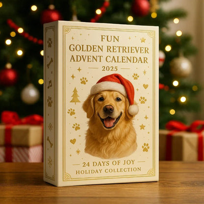 Fun Golden Retriever Advent Calendar 2025