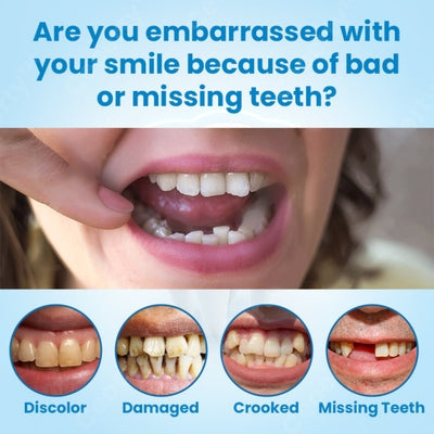 🦷Advanced Customized Full Denture Set🔥10,000+ Sold In Last 30 Day✨